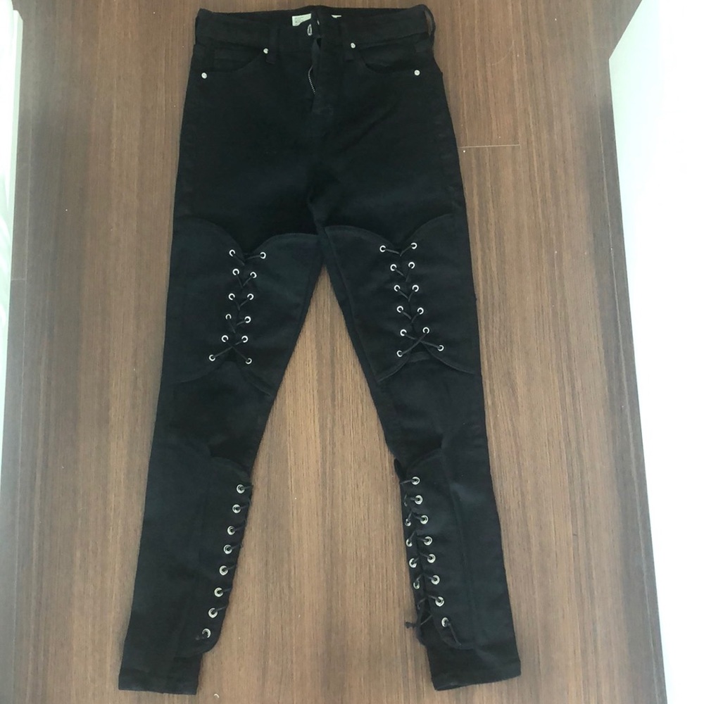 Topshop Jamie Moto Jeans